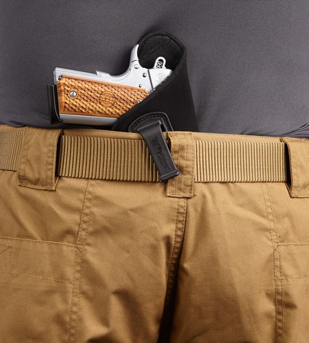 BULLDOG INSIDE PANTS HOLSTER - LARGE AUTO 3.5-5" RH BLACK - Image 2