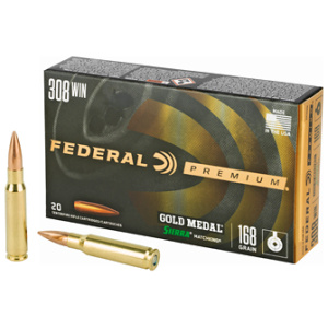 FED GOLD MDL 308WN 168GR BTHP 20/200