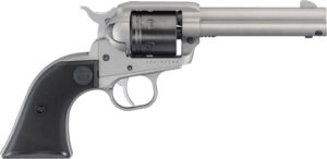 RUGER WRANGLER 22LR 4.62" - FS 6-SH SILVER SYNTHETIC
