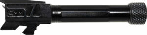 FAXON FITS GLOCK 43/43X BARREL - 9MM MATCH SERIES THREADED BLK