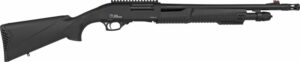 IVER JOHNSON PUMP 12GA 3" 18" - MUZZLE BRAKE BLUED SYNTHETIC