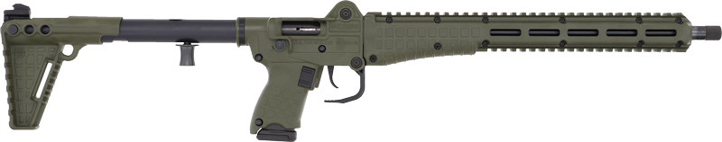 KEL-TEC SUB-2000 GEN3 9MM 15RD - FITS GLOCK 9MM MAGAZINES GREEN