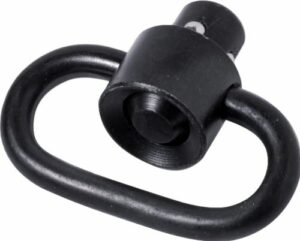 TIMBER CREEK HEAVY DUTY PUSH - BUTTON SWIVEL BLACK