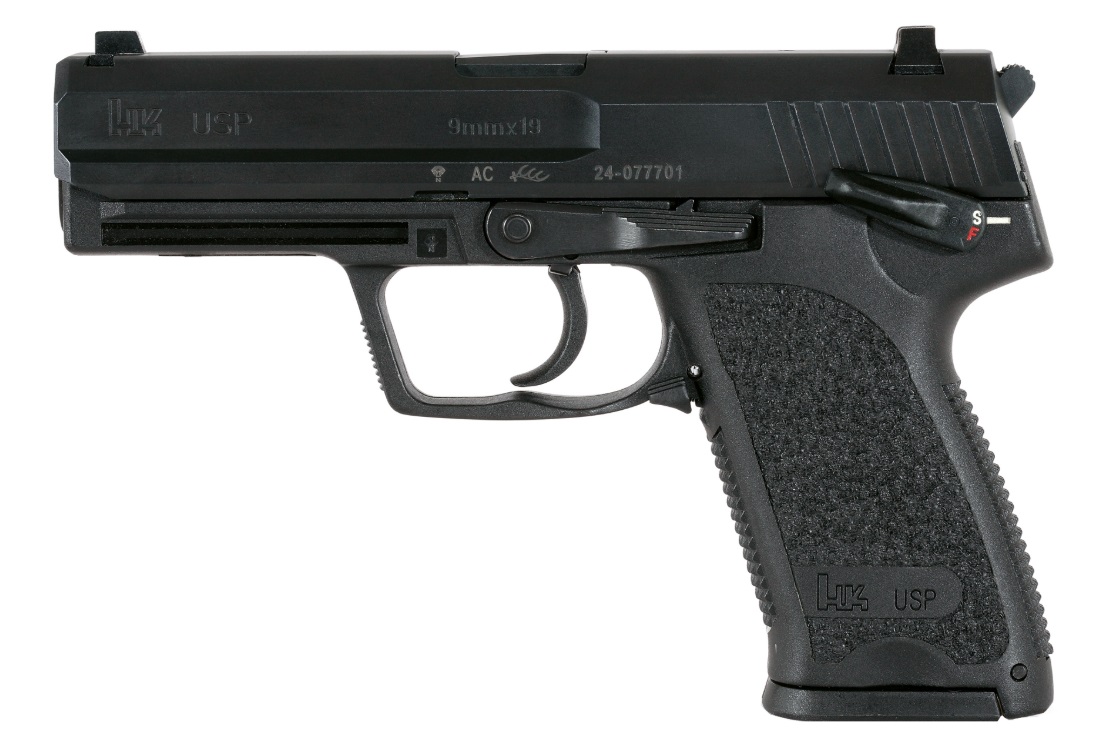 HECKLER AND KOCH (HK USA) USP9 V1 DA/SA 9MM 15+1 SFTY