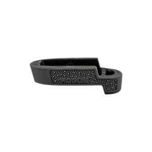 Hogue OverMolded Rubber Grip Extension Base Pad for S&W M&P 40 Shield 7rd Magazines Black