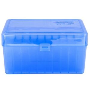 Berry's Mfg 412 Blue Ammo Flip Top Box  Holds 50 Rounds -  .300 Ultra