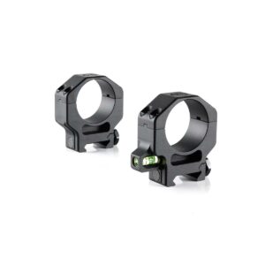 RPM Precision 30mm High (1.25'') Scope Rings with Co-Linear Bubble Level