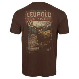 Leupold Magazine Short Sleeve Shirt Brown Heather S