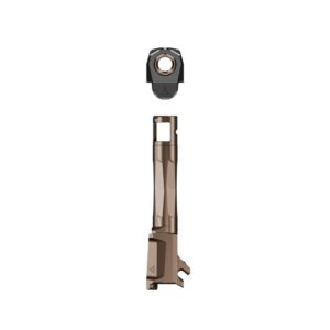 Radian Weapons Afterburner and Ramjet Combo Barrel and Compensator for Sig Sauer P365 P365X Bronze