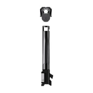 Radian Afterburner and Ramjet Micro Compensator and Ported Handgun Barrel for Glock G43x Black