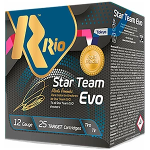 Rio Star Team Evo Spreader 32 Shotshells 12ga 2-3/4" 1-1/8oz 1250 fps #8.5 25/ct
