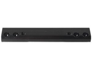 Weaver Detachable Side Mount Aluminum Scope Base - Matte Black - #2 - Krag