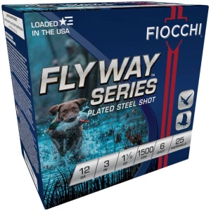 Fiocchi Flyway Series Shotshells 12ga 3" 1-1/8oz 1500 fps #6 25/ct