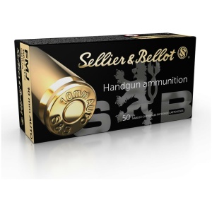 Sellier & Bellot Handgun Ammunition 10mm Auto 180 gr FMJ 1164 Fps 50/ct