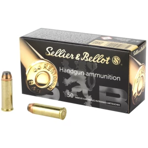 Sellier & Bellot Pistol & Revolver Ammo .44 Rem Mag Sp 240 gr 50/Box