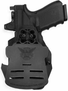 WE THE PEOPLE HOLSTER OWB RH - FOR GLOCK 45 MOS W/ OPTIC BLK