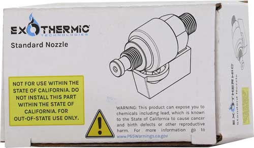 EXOTHERMIC TECHNOLOGIES - STANDARD RANGE NOZZLE - Image 2