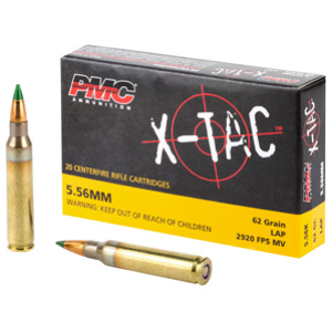 PMC XTAC 556NATO 62GR GT-LAP 20/1000