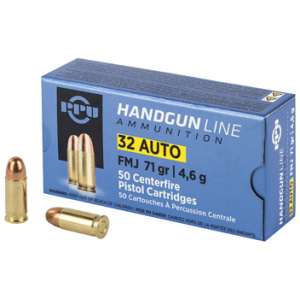 PPU 32ACP FMJ 71GR 50/1000