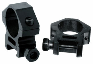 UTG RINGS 30MM LOW PROFILE - MATTE BLACK PICATINNY/WEAVER