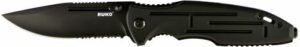 RUKO FOLDER SPRING ASSIST - 3.25" ALUMINUM BLACK HANDLE