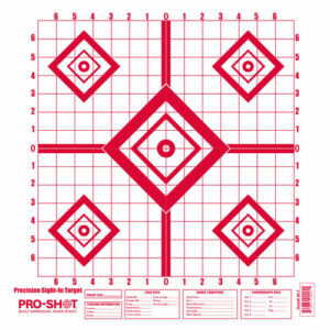 SPLATTER SHOT TARGET 16" - SIGHT-IN RED DIAMOND 10PK