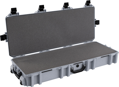 PELICAN VAULT TACTICAL RIFLE - CASE W/ WHEELS/FOAM 44" GRAY - Image 2