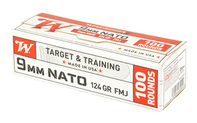 WIN USA 9MM NATO 124GR FMJ 100/1000 - Image 3