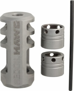 BROWNING RECOIL HAWG MUZZLE - BRAKE SILVER COLLARS & TOOL