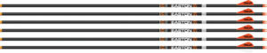 EASTON ARROW 6.5MM HUNTER CLSC - 500 W/2" BULLY VANES 6-PACK