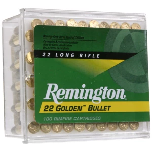 REMINGTON 22LR 40GR PLATED - LEAD-RN HIGH-VEL 100RD 50BX/CS