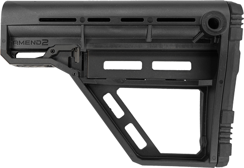 AMEND2 AMS MODULAR MIL-SPEC - STOCK CARBINE BLACK BASE MODEL