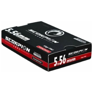 SCORPION 5.56X45 55GR - FMJ 20RD 25BX/CS