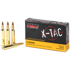 PMC X-TRA 5.56X45 NATO 55GR FMJ-BT
