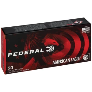 FEDERAL AE 380 ACP 95GR FMJ-RN - 50RD 20BX/CS