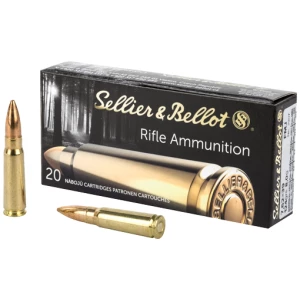 S&B 7.62X39 123GR FMJ - 20RD 30BX/CS