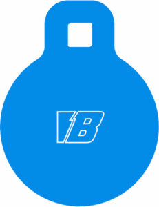 BASH TARGET AR500 GONG TARGET - ROUND 4"-1/2" THICK