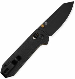 CIVIVI KNIFE YONDER 2.88" - BLACK BURLAP BLACK STONEWASH