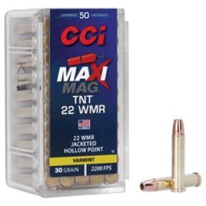 CCI 22WMR TNT MAXI-MAG 50/2000