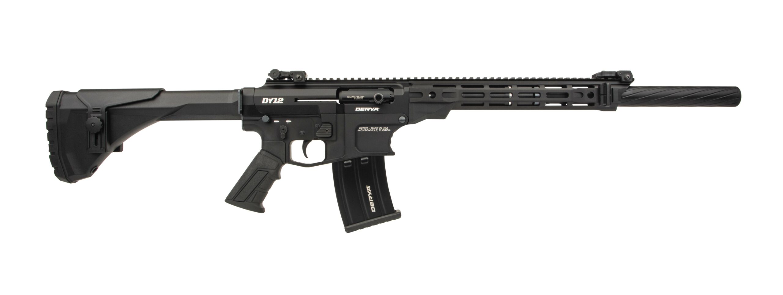 DERYA ARMS DY12 12/20 BL/SY 3" 5+1 CA