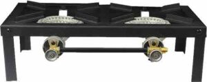 MR. HEATER 2 BURNER ANGLE IRON - STOVE
