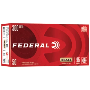 FED CHAMP 380AUTO 95GR FMJ 50/1000