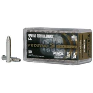 FED PUNCH 22WMR 45GR JHP 50/3000