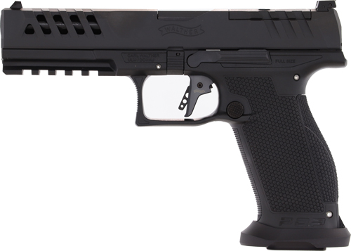WALTHER PDP MATCH 9MM 5" OR - 10-SHOT BLACK POLYOMER FRAME - Image 2