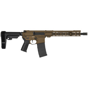 CMMG PISTOL BANSHEE MK4 5.56MM - 12.5" 30RD W/RIP BRACE BRONZE