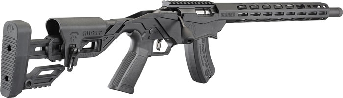 RUGER PRECISION RIMFIRE 22WMR - 18" THREADED BBL MATTE 9-SHOT - Image 4