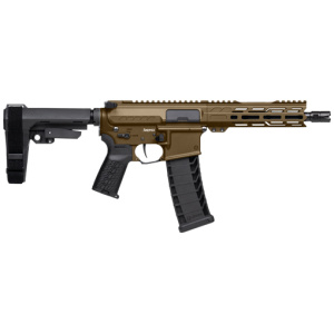 CMMG PISTOL BANSHEE MK4 9MM - 8" FIXED EJECTOR MIDNIGHT BRZ