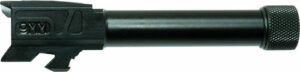 FAXON FITS GLOCK 43/43X BARREL - 9MM DUTY SERIES THREADED BLACK