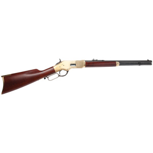 CIMARRON 1866 YELLOWBOY 44SP - 24" OCTAGON BRASS/BLUED WALNUT