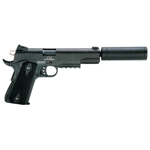GERMAN SPORT 1911 AD-OPS - 22LR 5" BLACK/SYN 10RD W/RAIL